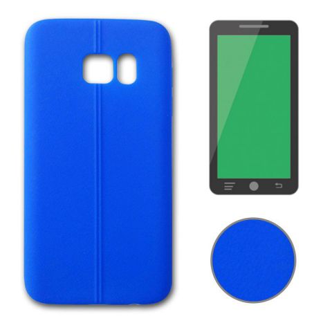 X One Tpu Leather Samsung S7 Edge Azul